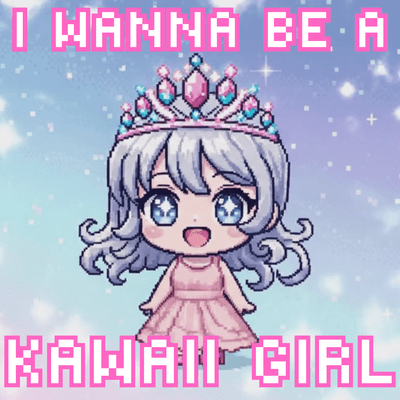 I Wanna be a Kawaii Girl Front Cover