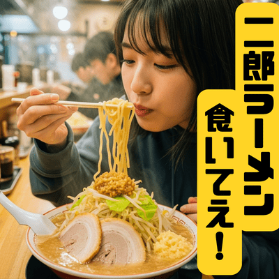 I wanna eat Jiro ramen Front Cover