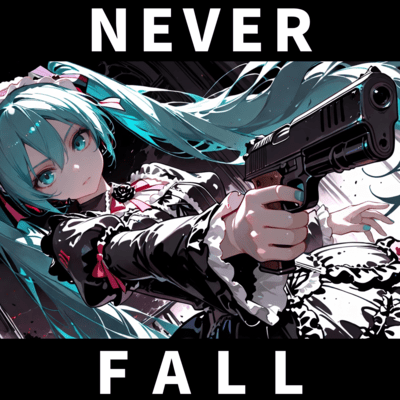 NEVER FALL Front Cover