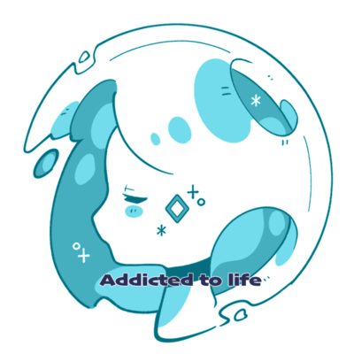 Addicted to life Front Cover