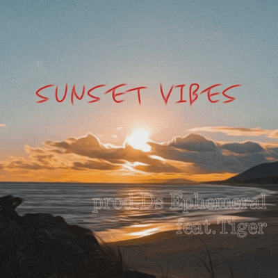 Sunset vibes (feat. Tiger) Front Cover