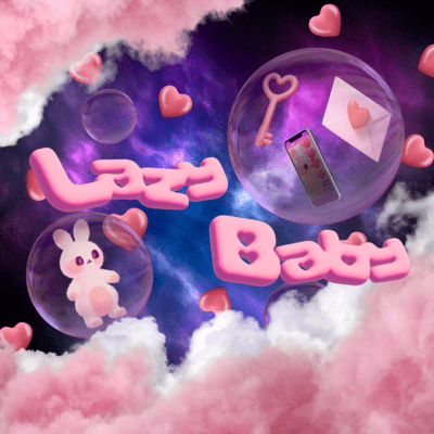 Lazy Baby Front Cover