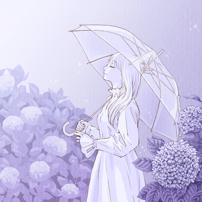 紫陽花のジャケット写真