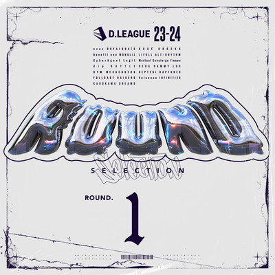 D.LEAGUE 23 -24 SEASON - ROUND SELECTION - ROUND.1 Front Cover