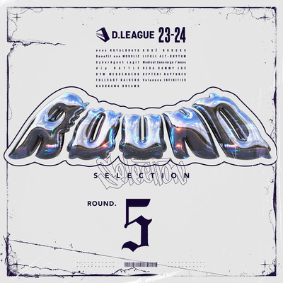 D.LEAGUE 23 -24 SEASON - ROUND SELECTION - ROUND.5 Front Cover