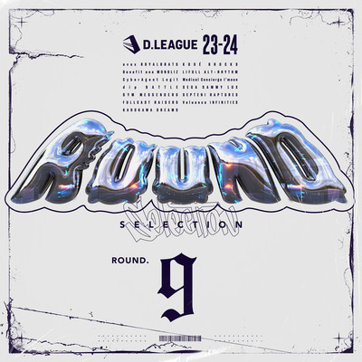D.LEAGUE 23 -24 SEASON - ROUND SELECTION - ROUND.9 Front Cover