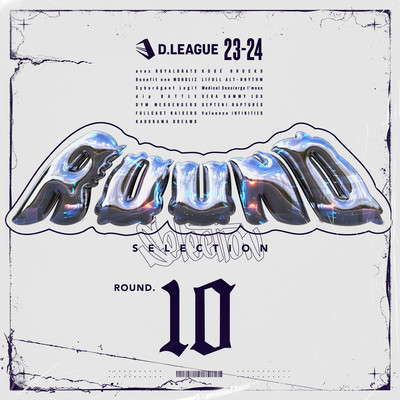 D.LEAGUE 23 -24 SEASON - ROUND SELECTION - ROUND.10 Front Cover