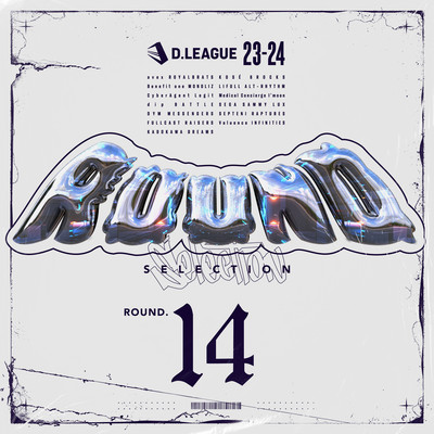 D.LEAGUE 23 -24 SEASON - ROUND SELECTION - ROUND.14 Front Cover