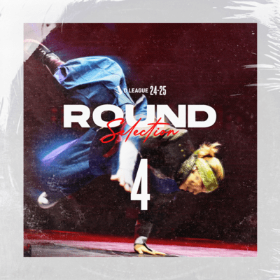 D.LEAGUE 24 -25 SEASON - ROUND SELECTION - ROUND.4 Front Cover