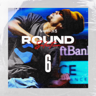 D.LEAGUE 24 -25 SEASON - ROUND SELECTION - ROUND.6 Front Cover