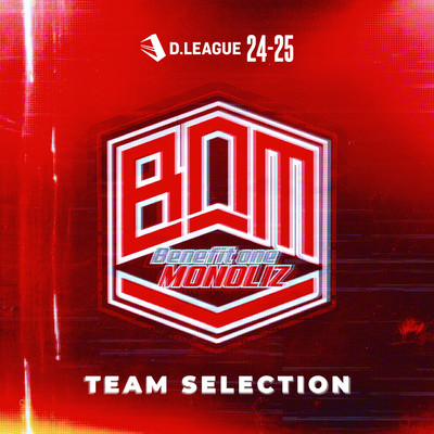 D.LEAGUE 24 -25 SEASON - TEAM SELECTIONのジャケット写真