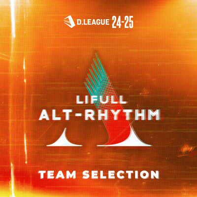 D.LEAGUE 24 -25 SEASON - TEAM SELECTIONのジャケット写真