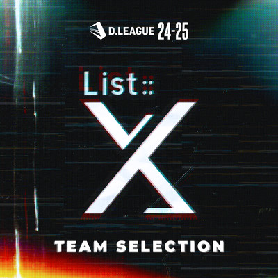 D.LEAGUE 24 -25 SEASON - TEAM SELECTIONのジャケット写真