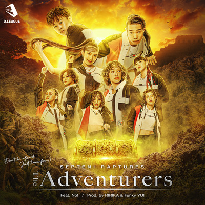 The Adventurers (feat. Not) Front Cover