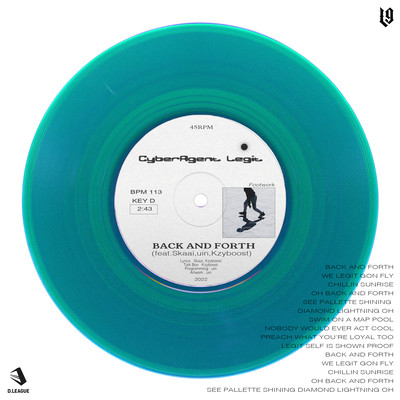 BACK AND FORTH (feat. Skaai, uin & Kzyboost)のジャケット写真