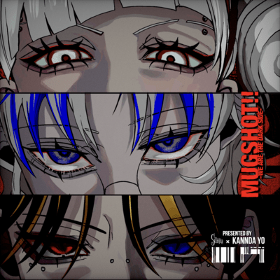 MUGSHOT!! -WE ARE THE DARK SIDE- Front Cover