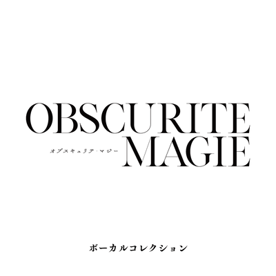 Obscurite Magie Vocal Collection Front Cover