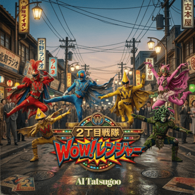2chome sentai WOW! Ranger Front Cover