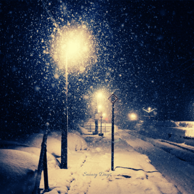 Snowy Days Front Cover