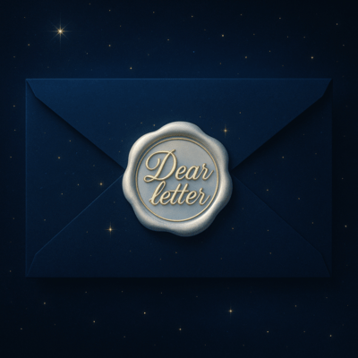 Dear Letter Front Cover