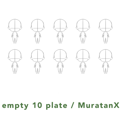 empty 10 plate Front Cover