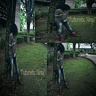 Futuristic Ninja Front Cover