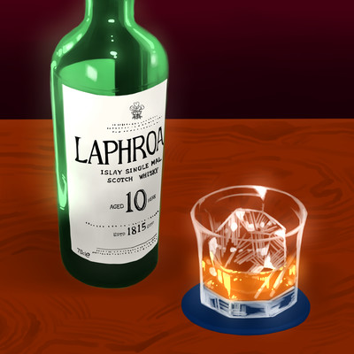 I want to drown in Laphroaig Front Cover