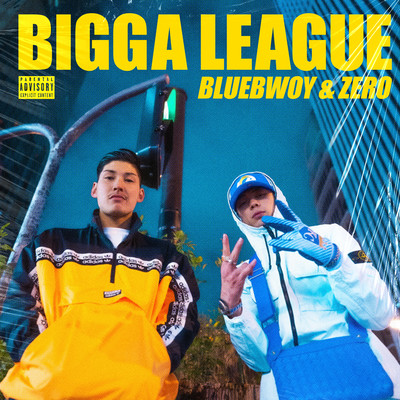 BIGGA LEAGUE (feat. ZERO) Front Cover
