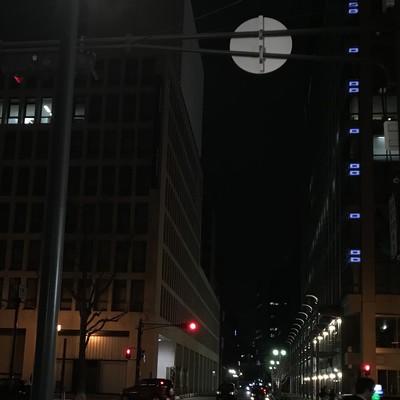 夜をとらえてのジャケット写真