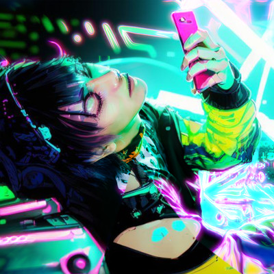 CYBERPUNK DEAD BOY (Self Cover Ver.) Front Cover