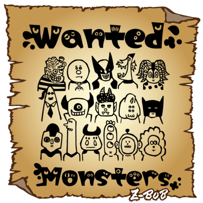 Wanted Monsters Front Cover