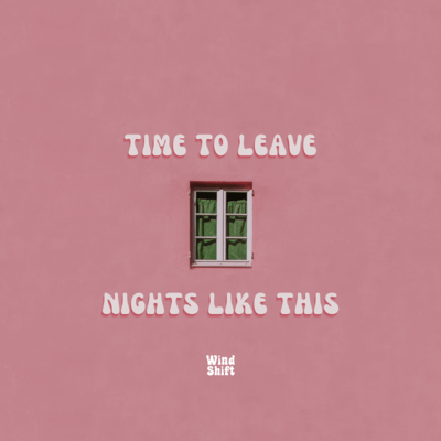 Time To Leave / Nights Like This Front Cover