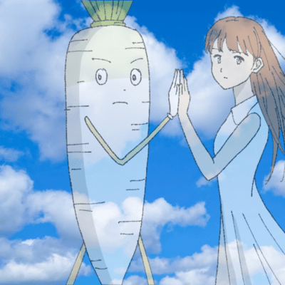 Woman who puts grated daikon in everything (feat. Tohoku Kiritan) Front Cover