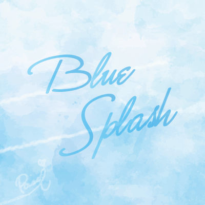 Blue Splash Front Cover