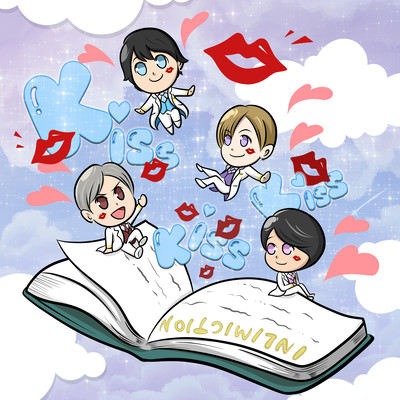 Kiss Kiss Kiss Front Cover