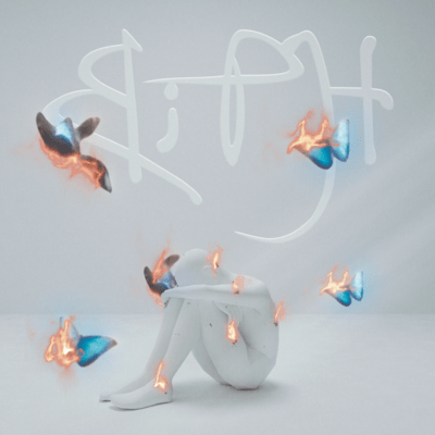 Butterfly in The Hell Front Cover