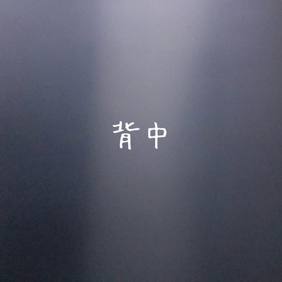 背中のジャケット写真