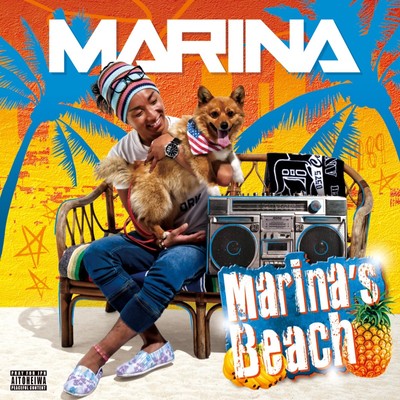 Marina's beach Front Cover