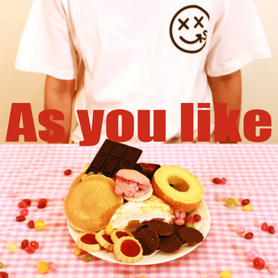 As you likeのジャケット写真
