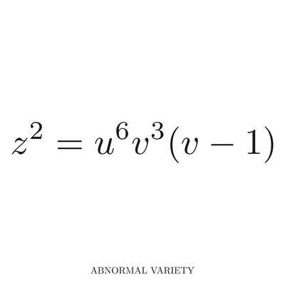 ABNORMAL VARIETY Front Cover