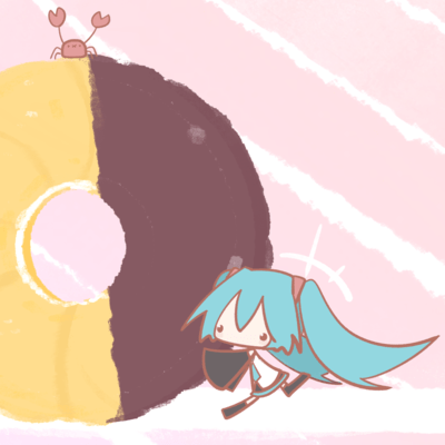 フレンチクルーラーの歌 (feat. 初音ミク)のジャケット写真