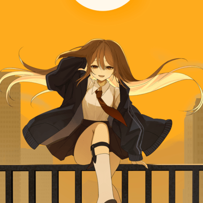 Never Ending Yellow Front Cover