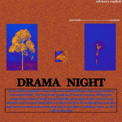 Drama Night Front Cover
