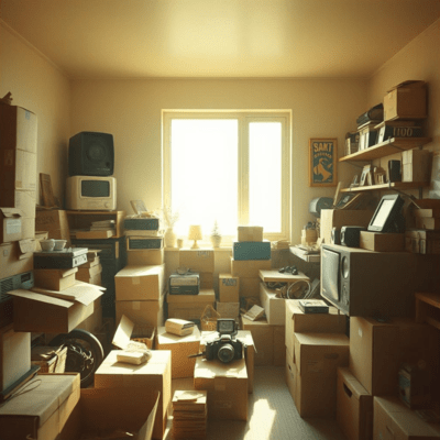 Moving is a hassle. Front Cover