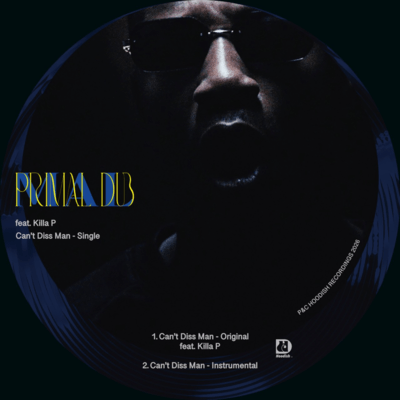 PRIMAL DUB - CAN'T DISS MAN Front Cover