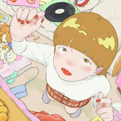 Let's dance, mole on cheek and tear bag Front Cover