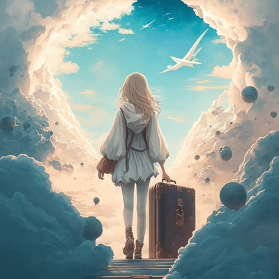 A travel to heaven Front Cover