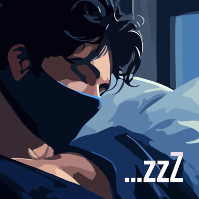 Boyfriend's Gentle Breathing - Sleep ASMR Front Cover