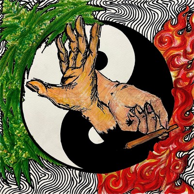 FIRE BURNING Front Cover