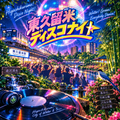 Disco Night in Higashi-Kurume Front Cover